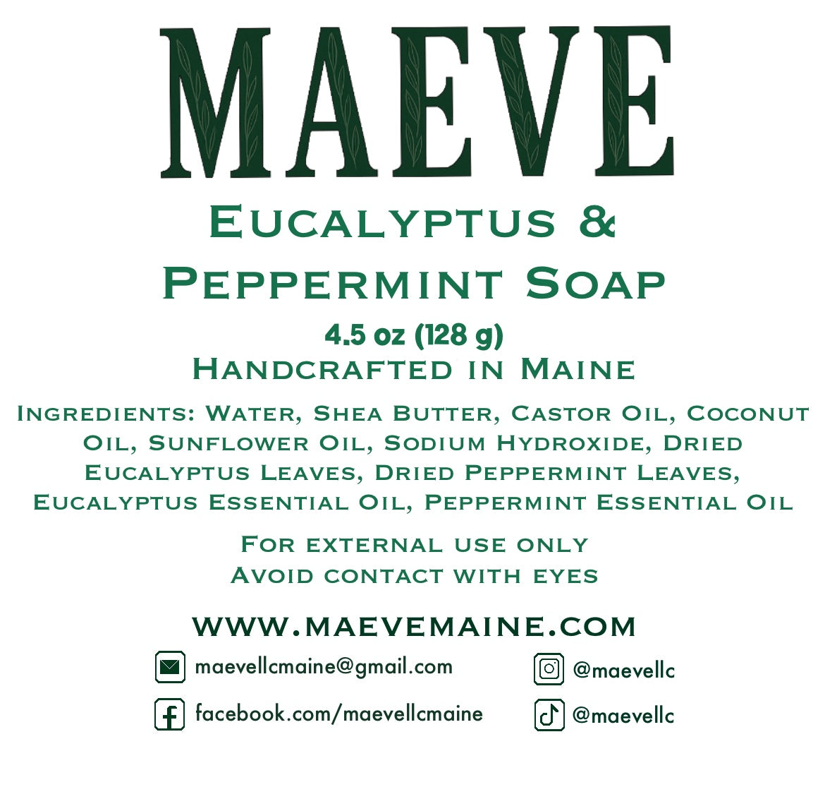Eucalyptus & Peppermint Soap Bar