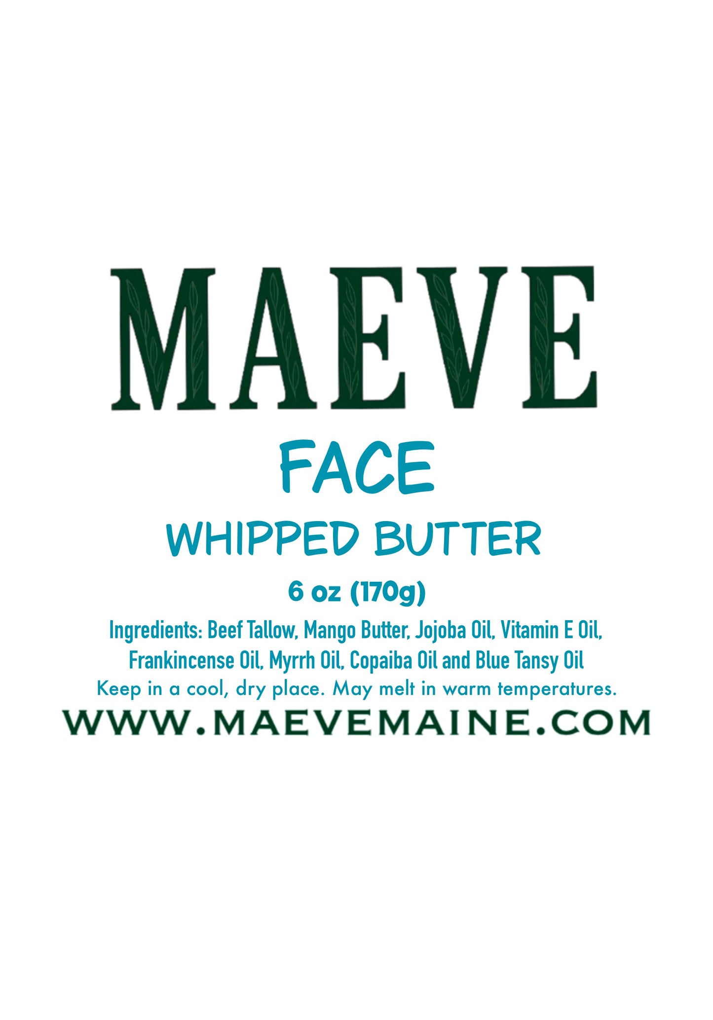 Face Whipped Butter 6 oz