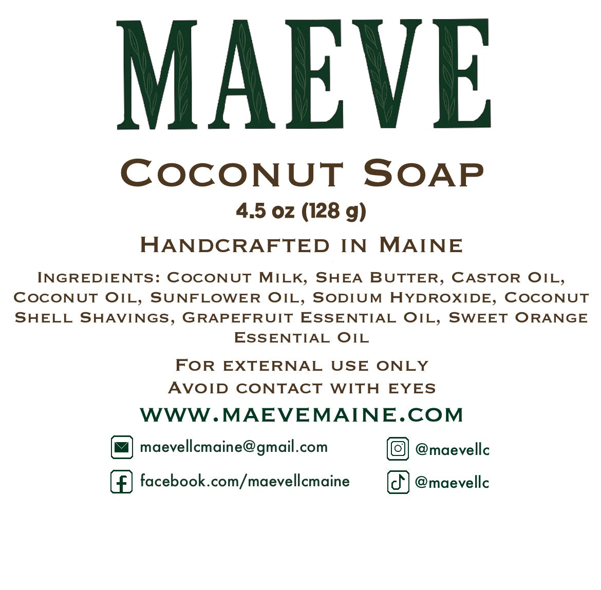 Coconut Soap Bar (Limited-Edition)