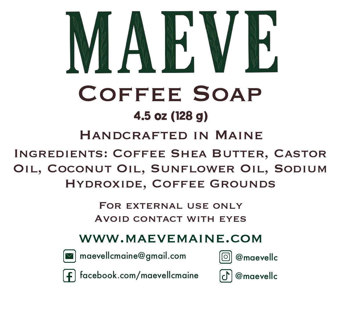Coffee Soap Bar