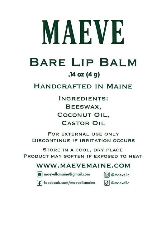 Bare Lip Balm