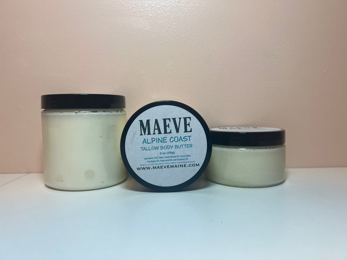 Alpine Coast Tallow Body Butter 3 oz