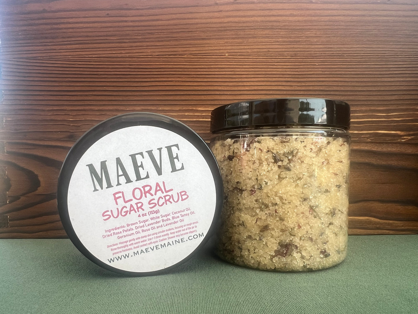 Floral Sugar Scrub 4 oz