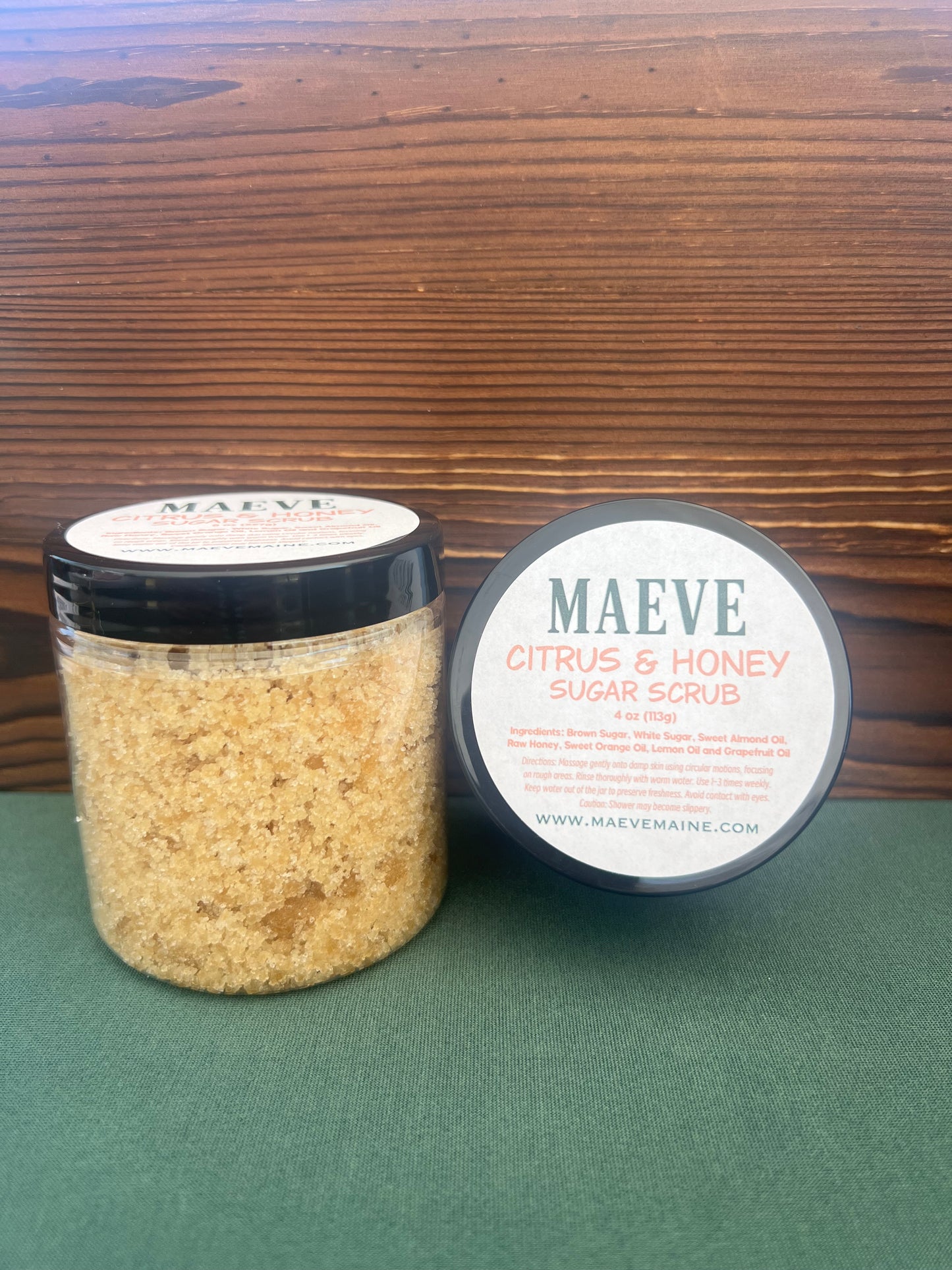 Citrus & Honey Sugar Scrub 4 oz